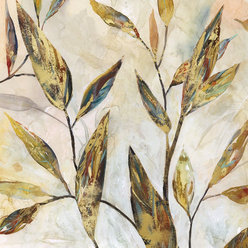 Gilded Leaves II Poster Print by Carol Robinson - Item # VARPDX19204