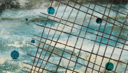 Return to the Blue Abstract II Poster Print by Michael Marcon - Item # VARPDX9968
