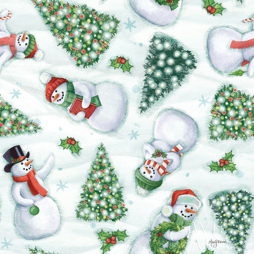Classic Snowmen Step 01A Poster Print by Mary Urban - Item # VARPDX47168