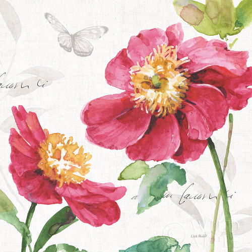 Pink Garden III Poster Print by Lisa Audit - Item # VARPDX34781