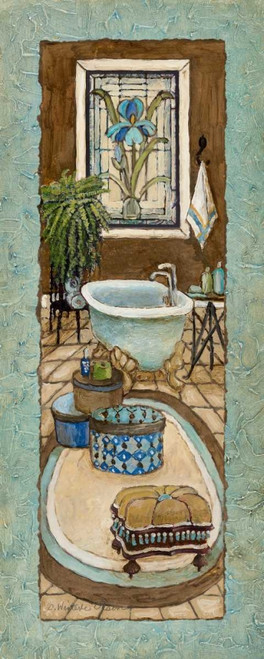 Bain de Blue II Poster Print by Charlene Olson - Item # VARPDX12615