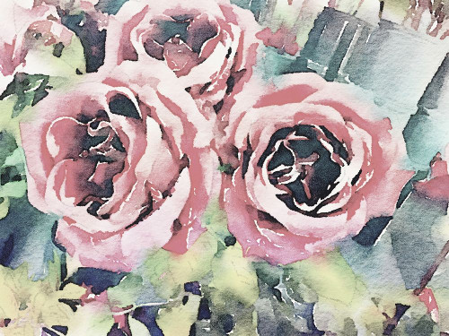 Vintage Roses Poster Print by Emily Navas - Item # VARPDX11964D