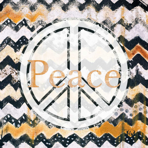 Love and Peace Square II Poster Print by Patricia Pinto - Item # VARPDX10198E