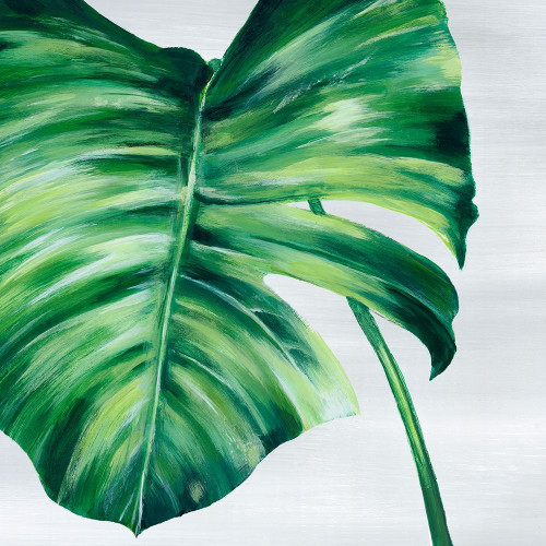 Tropical Leaf II Poster Print by Eva Watts