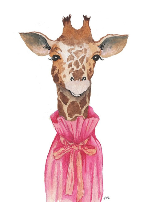 Pretty in Pink Giraffe Poster Print by Elizabeth Medley - Item # VARPDX13215H