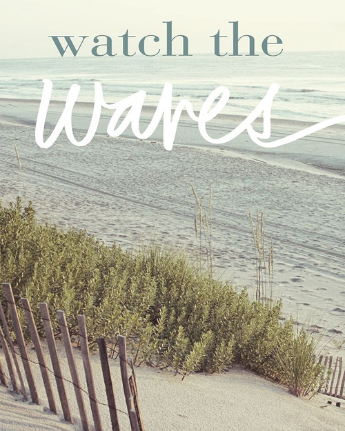 Watch the Waves Poster Print by Kathy Mansfield - Item # VARPDX8954Q