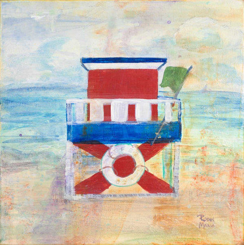 Lifeguard Stand Poster Print by Robin Maria - Item # VARPDX10855A