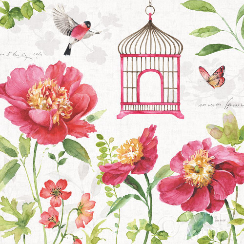 Pink Garden IV Poster Print by Lisa Audit - Item # VARPDX34782