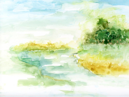 Dreamy Inlet Poster Print by Nan - Item # VARPDX19807