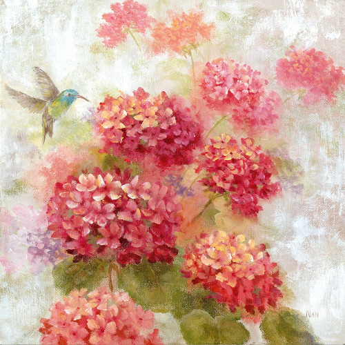 Hummingbird Garden I Poster Print by Nan - Item # VARPDX14779