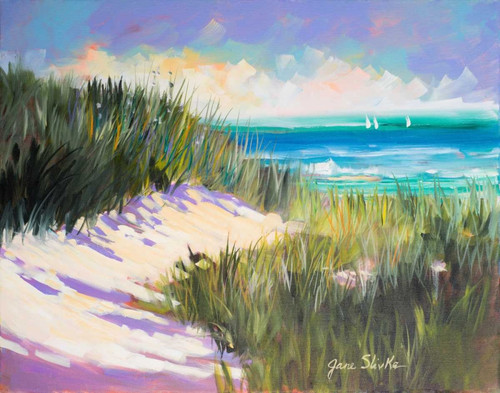 Seagrass Shore Poster Print by Jane Slivka - Item # VARPDX11241
