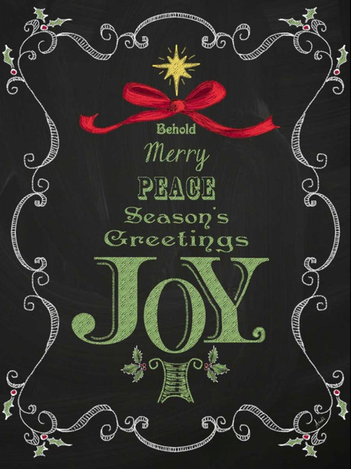 Noel Chalk Art VI Poster Print by Andi Metz - Item # VARPDX11008C