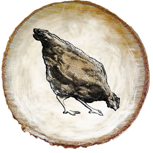 Barnyard Coop Circle II Poster Print by Diannart - Item # VARPDX12865C