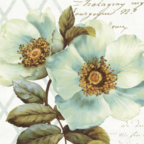 White Floral Bliss I Poster Print by Lisa Audit - Item # VARPDX13008