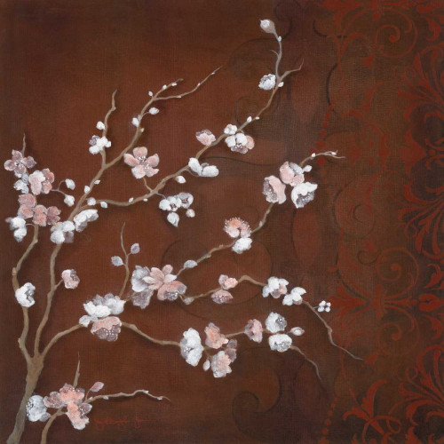 Cherry Blossoms on Cinnabar II Poster Print by Tava Studios - Item # VARPDX11870
