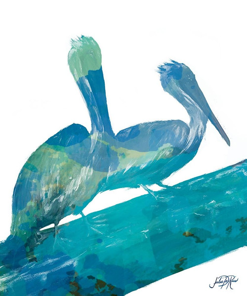 Watercolor Pelican II Poster Print by Julie DeRice - Item # VARPDX10749G