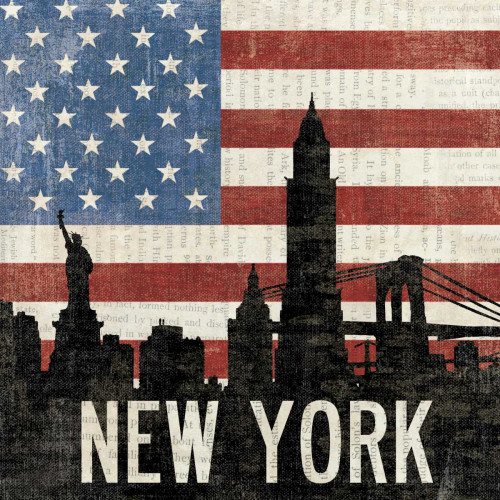 New York Poster Print by Moira Hershey - Item # VARPDX10782