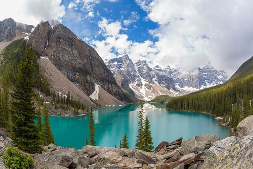 Banff Valley of the Ten Peaks Poster Print by Danita Delimont - Item # VARPDX40062
