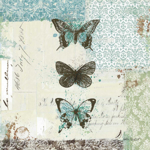 Bees n Butterflies No. 2 Poster Print by Katie Pertiet - Item # VARPDX10723
