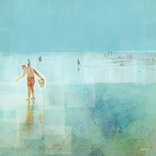 Beach Day Shelling Poster Print by Dan Meneely - Item # VARPDX12073B