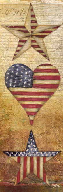 America Stars I Poster Print by Elizabeth Medley - Item # VARPDX10781A
