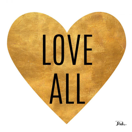 Love and Live on White Poster Print by Patricia Pinto - Item # VARPDX10883A