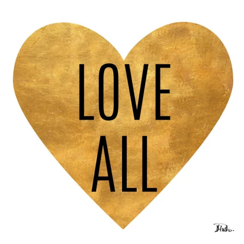 Love and Live on White Poster Print by Patricia Pinto - Item # VARPDX10883A