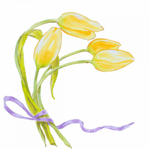 Floral V Poster Print by Linda Baliko - Item # VARPDX11185L Floral V Poster Print by Linda Baliko - Item # VARPDX11185L