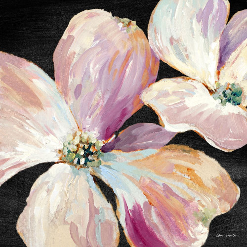 Soft Flower Song on Black I Poster Print by Lanie Loreth - Item # VARPDX13033D