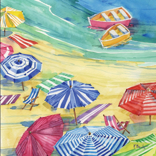 Umbrella Cove I Poster Print by Paul Brent - Item # VARPDXBNT1412