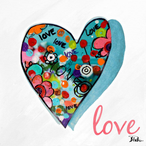 Hearts of Love and Hope II Poster Print by Patricia Pinto - Item # VARPDX10788F
