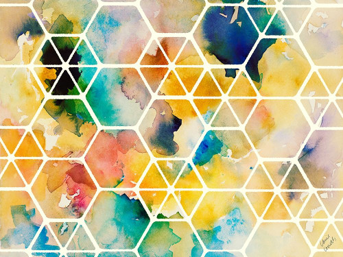 Geo Canyon Dream Poster Print by Lanie Loreth - Item # VARPDX12403C