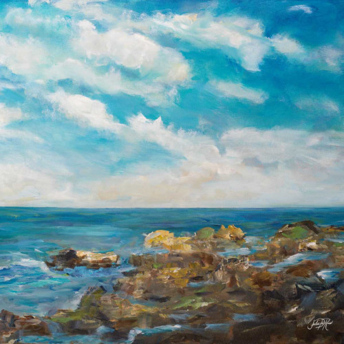 Into the Horizon Square I Poster Print by Julie DeRice - Item # VARPDX10973A