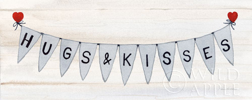 Rustic Valentine Banner IV Poster Print by Kathleen Parr McKenna - Item # VARPDX46670