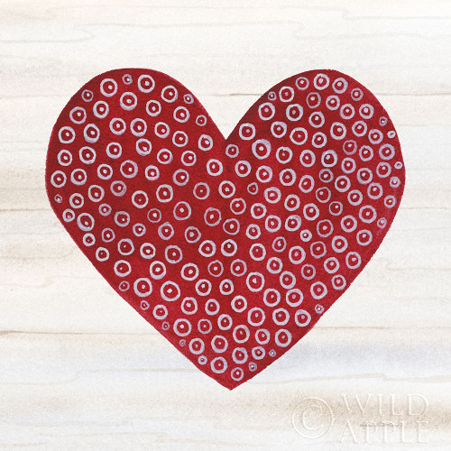 Rustic Valentine Heart III Poster Print by Kathleen Parr McKenna - Item # VARPDX46677