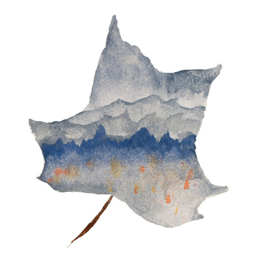 Mountains in the Leaf Poster Print by Susan Bryant - Item # VARPDX13395MM