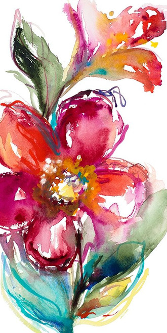 Happy Blooms I Poster Print by Lanie Loreth - Item # VARPDX13272