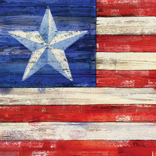 All American Flag III Poster Print by Paul Brent - Item # VARPDXBNT1396