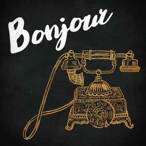 Mon Paris Gold II Poster Print by Linda Baliko - Item # VARPDX11188M