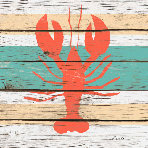 Striped Sea Creature IV Poster Print by Hugo Edwins - Item # VARPDX10796T