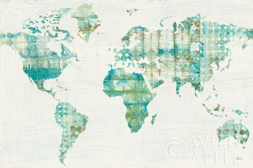 Kanari Map Poster Print by Melissa Averinos - Item # VARPDX43215