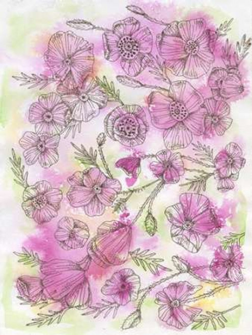 Floral Pinks Poster Print by Pam Varacek - Item # VARPDXPVRC043A