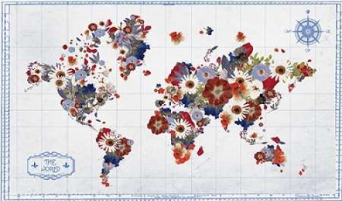Floral Map 2 by  - Item # VARPDXVBRC039B1