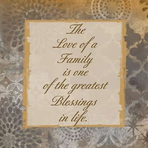 Family Blessings Poster Print by Smith Haynes - Item # VARPDXSH8SQ002B