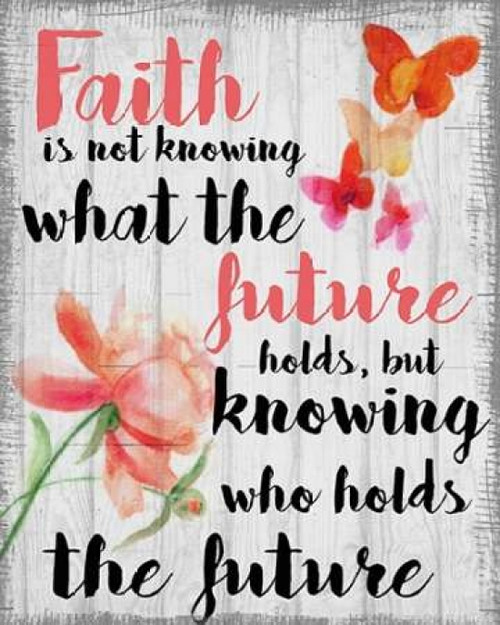 Faith Is Not Poster Print by Taylor Greene - Item # VARPDXTGRC224A