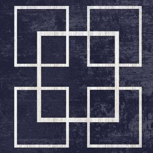 Indigo And White City Square Poster Print by Sheldon Lewis - Item # VARPDXSLBSQ236J