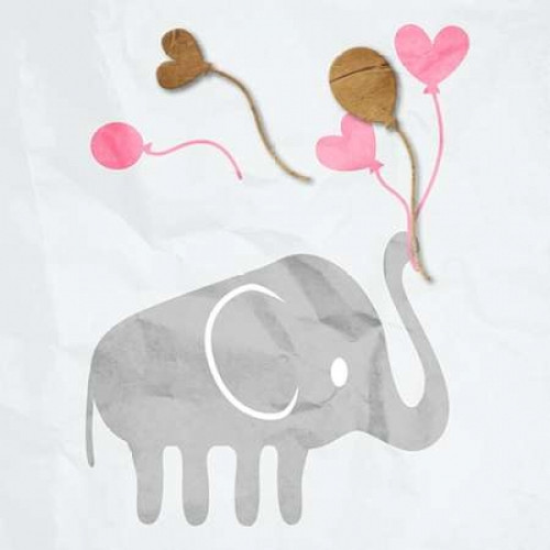 Elephant Balloon Poster Print by Jace Grey - Item # VARPDXJGSQ698A