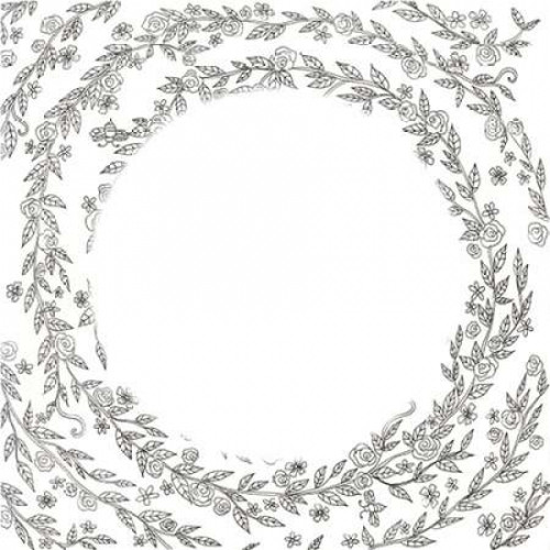 Swirling Vines Boarder Poster Print by Pam Varacek - Item # VARPDXPVSQ019F2