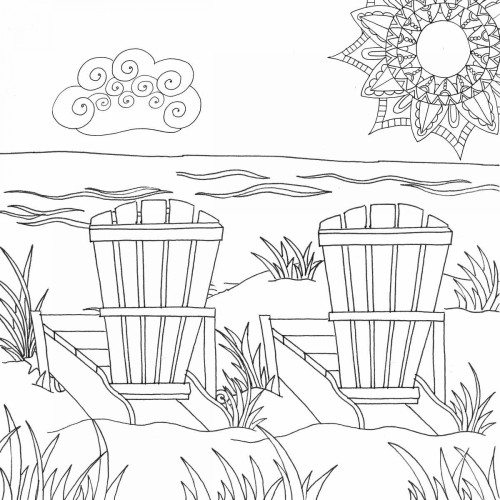 Beach Day Poster Print by Pam Varacek - Item # VARPDXPV5SQ004A