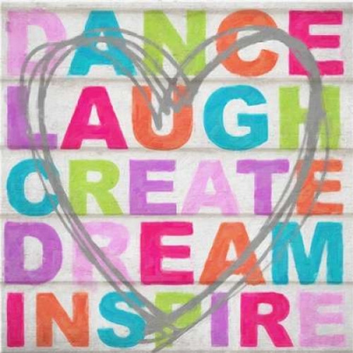 Dance Laugh Poster Print by Taylor Greene - Item # VARPDXTGSQ359A